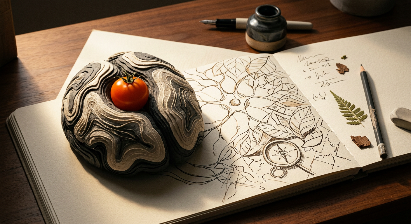 Editorial illustration for Your Brain Needs Novelty for Recovery
