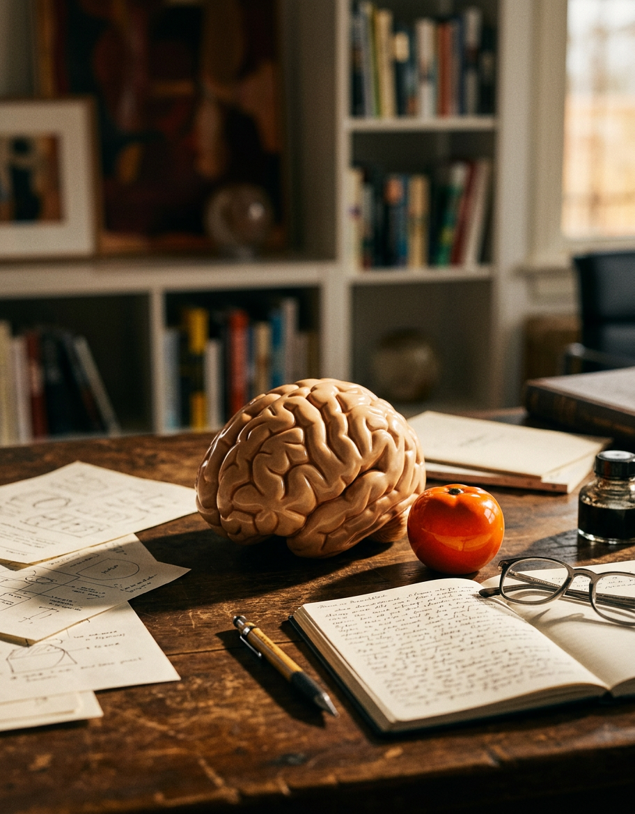 Editorial illustration for The Brain Needs Time to Process New Information