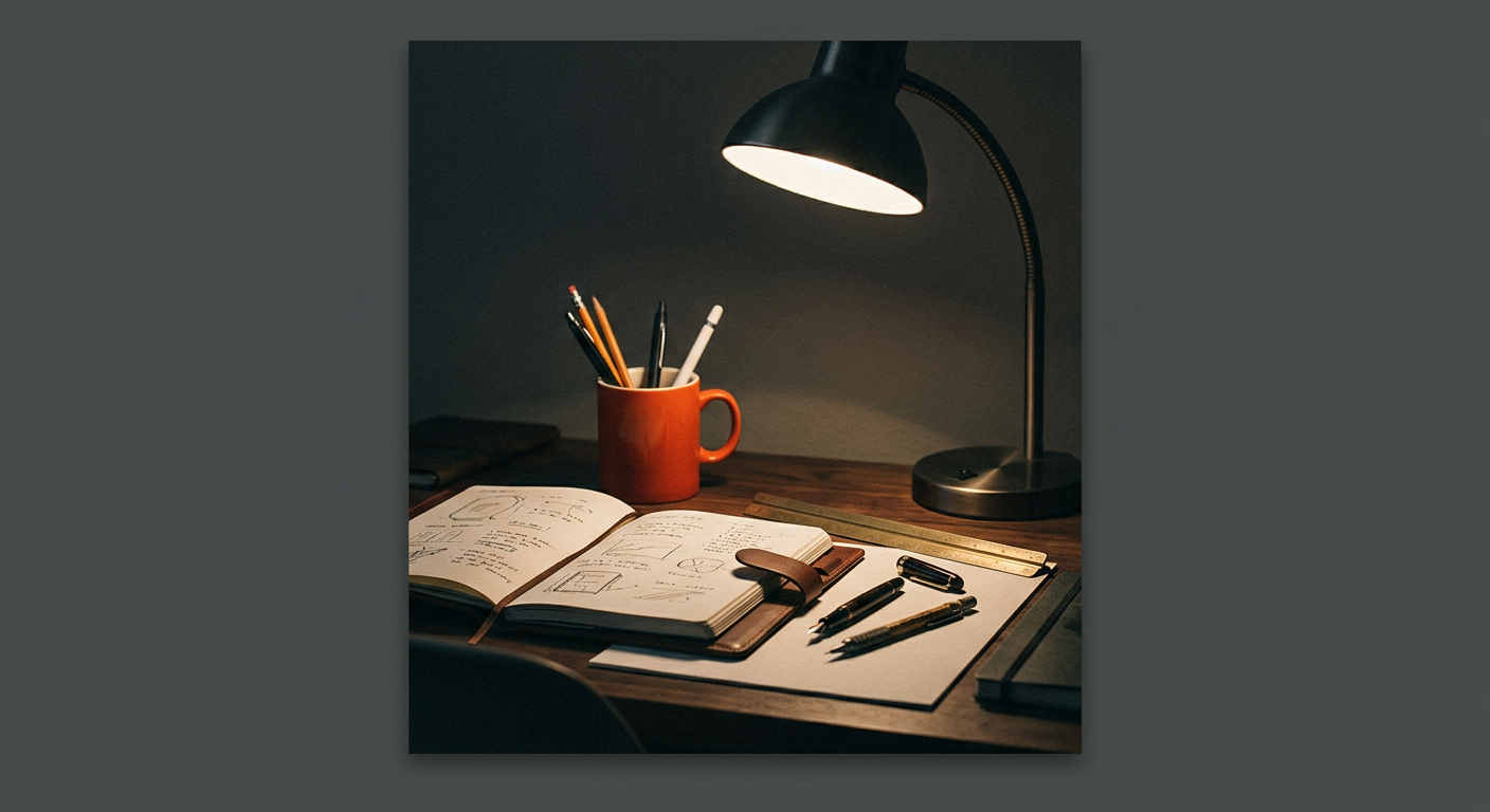 Editorial illustration for What Good Task Lighting Does