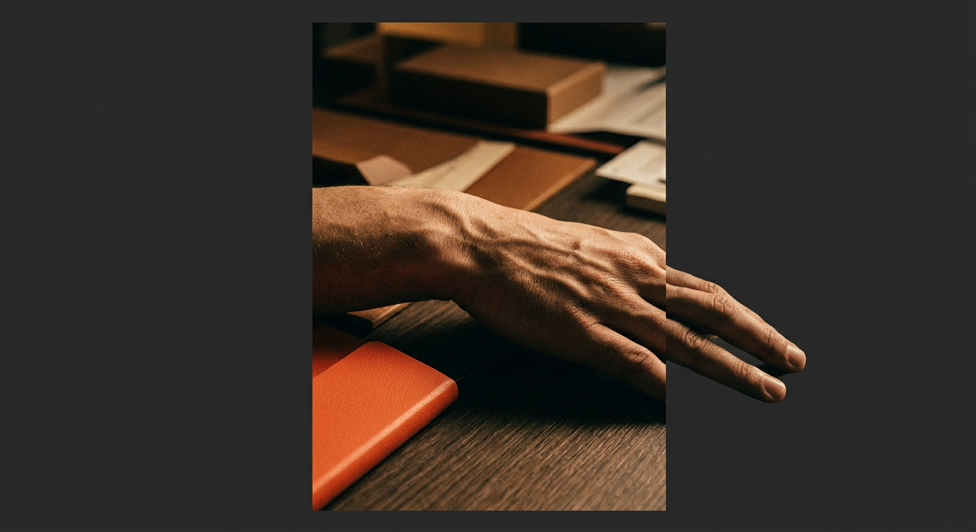 Editorial illustration for Your Wrists Are Not Designed for the Desk